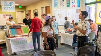 Student kickoff event