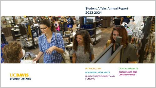 Student Affairs Annual Report Cover