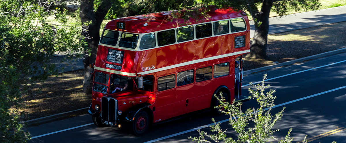 Unitrans double-decker bus