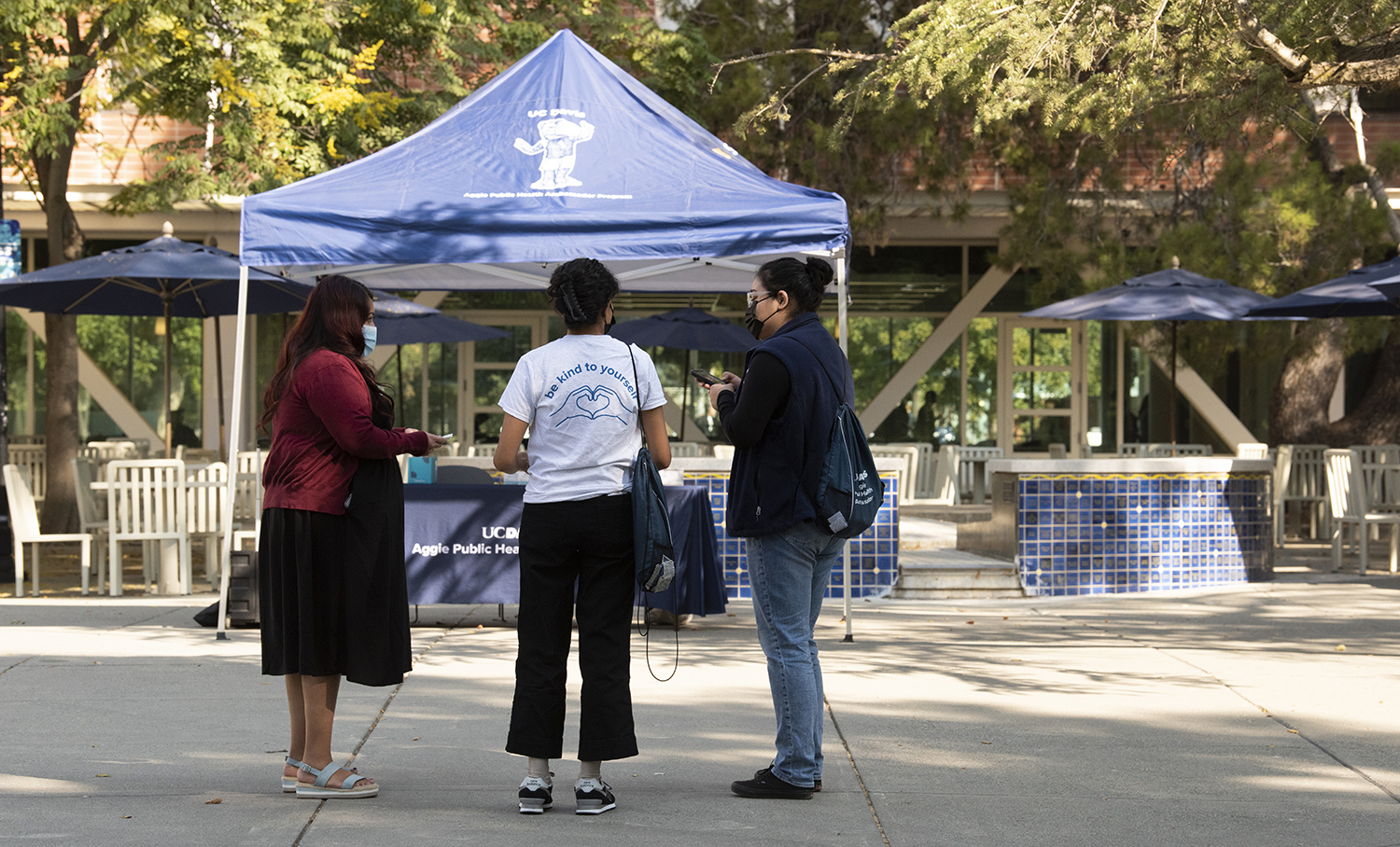 Aggie Mental Health Ambassador tabling