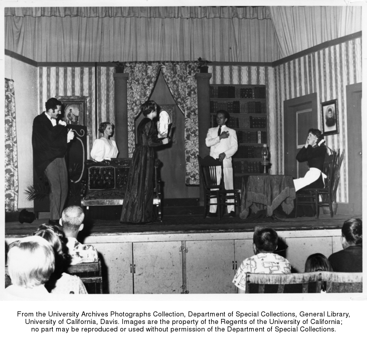 Melodrama performance at Picnic Day, 1961