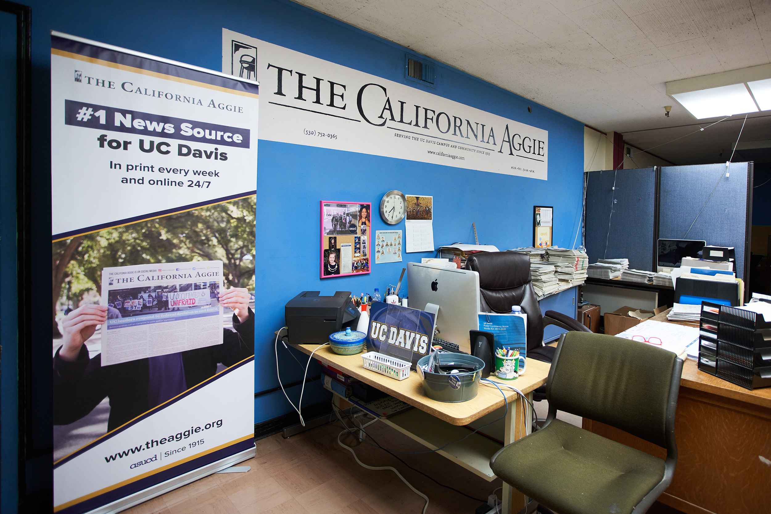 The California Aggie offices