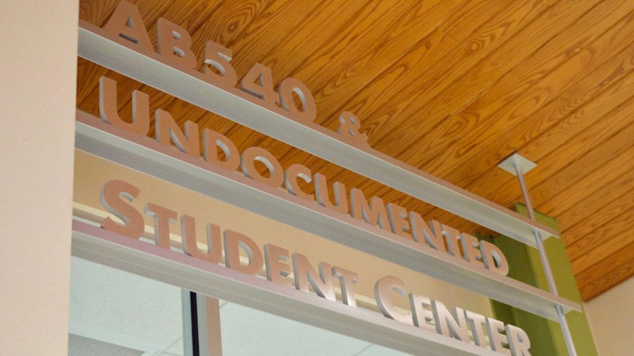 AB540 Undocumented Student Center