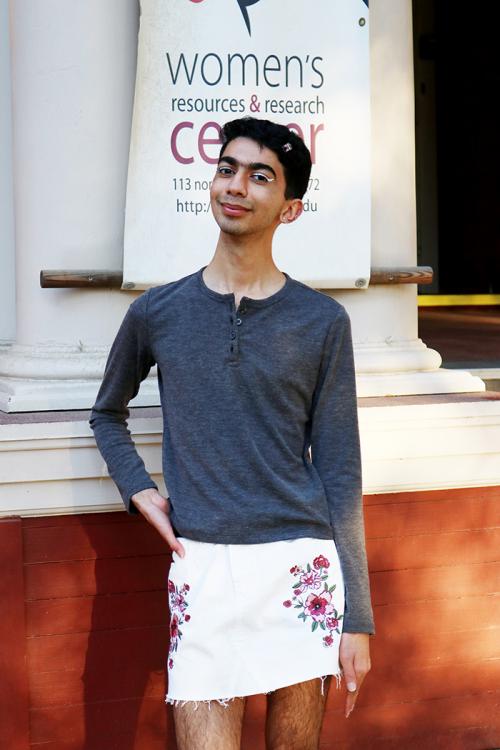 Hatim Saifee in front of the WRRC