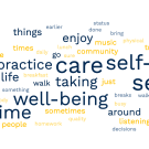 word cloud self-care primary image